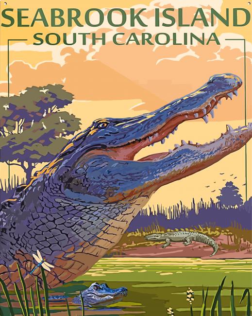 Finalizing Everglades Crocodile Adventure artwork