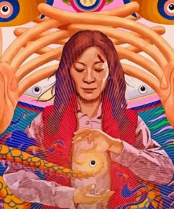 Colorful Women Everything Everywhere Paint By Numbers