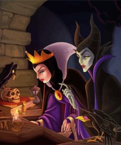 Disney Villains Paint By Numbers
