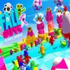 Fall Guys Video Game Paint By Numbers