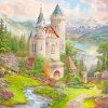 Fantasy Castle Landscape Paint By Numbers