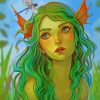 Fantasy Water Nymph Paint By Numbers