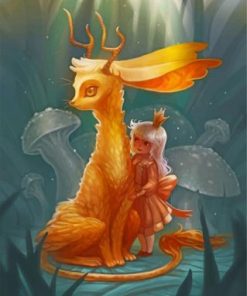 Jackalope Fantasy Magic Paint By Numbers