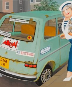 Botero Fat Lady Paint By Numbers