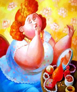 Empowering Fat Lady Paint By Numbers