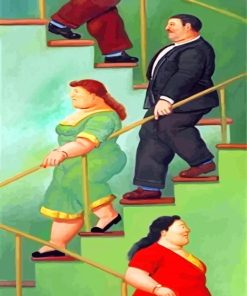 Botero Aesthetic Fat People Paint By Numbers