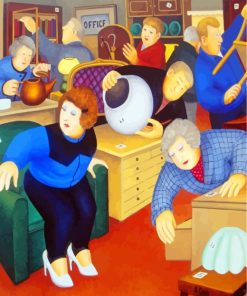 Botero Inspired Paint By Numbers