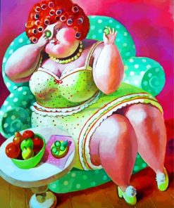 Celebrating Fat Women Paint By Numbers