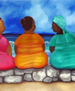 Colorful African Woman Paint By Numbers