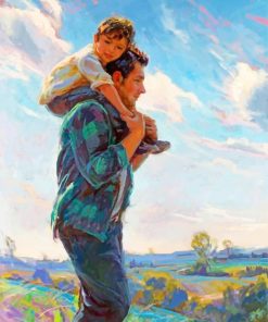 Father and Son Family Paint By Numbers