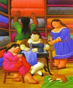 Botero Women Paint By Numbers
