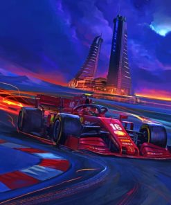 Ferrari Racing Experience Paint By Numbers