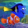 Nemo and Dory Ocean Adventure Paint By Numbers