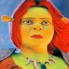 Fiona in Shrek Cartoons Paint By Numbers