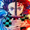 Kimetsu No Yaiba Art Paint By Numbers