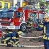 Heroic Firefighters Paint By Numbers