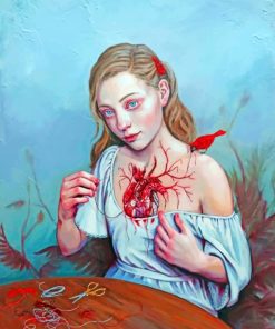 Healing Hearts Aesthetic Paint By Numbers