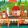 Explore Florence Italy Paint By Numbers