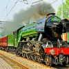 Flying Scotsman Engine Paint By Numbers