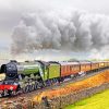 Scottish Steam Engines Paint By Numbers