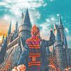 Harry Potter Hogwarts Travel Paint By Numbers