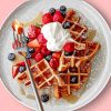 Tasty Breakfast Waffles Paint By Numbers