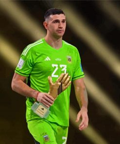 Dibu Martinez Football Paint By Numbers