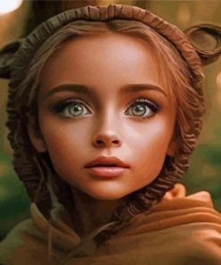 Enchanted Forest Woman Paint By Numbers