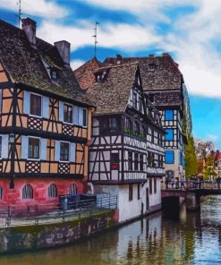 Discover Frankfurt's Charm Paint By Numbers