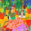 Frida Kahlo Cactus Paint By Numbers