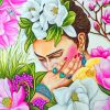 Frida Kahlo Floral Masterpiece Paint By Numbers