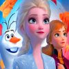 Disney Frozen Characters Paint By Numbers