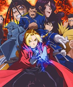 Fullmetal Alchemist Japan Paint By Numbers