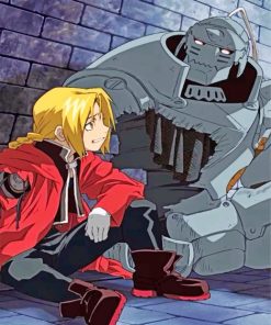 Fullmetal Alchemist Manga Journey Paint By Numbers
