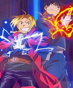 Fullmetal Alchemist Anime Paint By Numbers