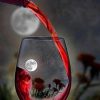 Moonlit Wine Glass Landscape Paint By Numbers