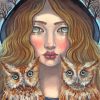 Ganeida's Mystical Owls Paint By Numbers