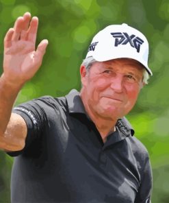 Gary Player Golf Paint By Numbers