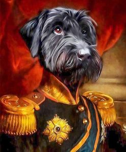 Wirehaired Pointing Griffon Paint By Numbers