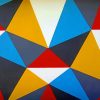 Colorful Geometric Paint By Numbers