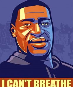 George Floyd Tribute Paint By Numbers