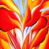 Georgia O'Keeffe Abstract Flowers Paint By Numbers