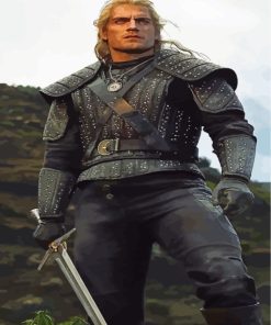 Geralt Witcher Fantasy Paint By Numbers