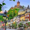 Cochem Castle Germany Paint By Numbers