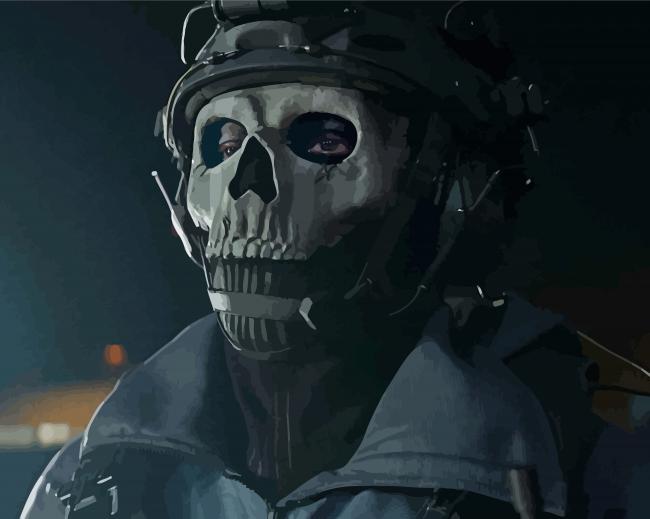 Finalizing the paint by numbers artwork