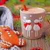 Winter Gingerbread Coffee Paint By Numbers
