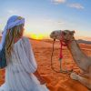 Girl and Camel Sahara Paint By Numbers