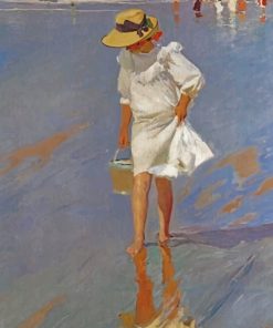 Beach Girl Sorolla Paint By Numbers