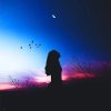 Girl Silhouette View Paint By Numbers