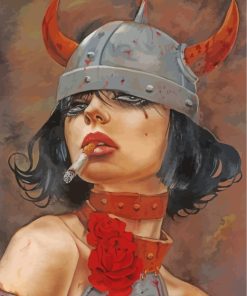 Bad Girls Smoking Paint By Numbers